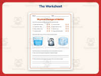 Physical Changes Matter Worksheet – 5th Grade States of Matter preview 2