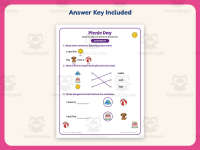 Picnic Day Rebus Worksheet – Preschool Reading Practice + Answer Key preview 3