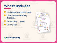 Picnic Day Rebus Worksheet – Preschool Reading Practice + Answer Key preview 5