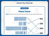 Place Value Matching Worksheet – 2nd Grade Base 10 Practice preview 7