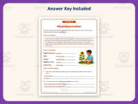 Plant Observation Worksheet – 3rd Grade Note Taking & Plants Practice preview 3