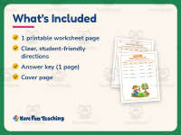 Plant Parts We Eat Worksheet – 1st Grade Health and Nutrition & Plants preview 5