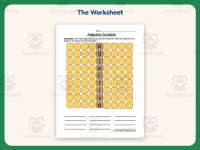 Play Scrabble Adjectives Worksheet – 1st-3rd Grade Grammar Practice preview 2