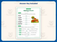 Plural Words Adding S Worksheet – 2nd Grade Nouns Practice preview 3