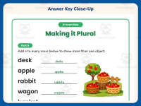 Plural Words Adding S Worksheet – 2nd Grade Nouns Practice preview 7