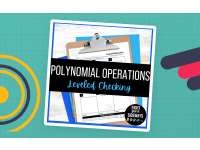 Polynomial Operations Worksheet with Worked Answers preview