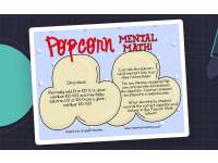 Popcorn Mental Math Activity preview