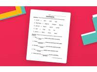 Possession & Contraction Apostrophe Worksheet preview