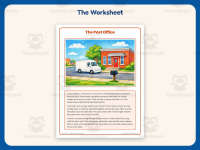 Post Office Reading Comprehension Worksheet – 2nd Grade Community preview 2