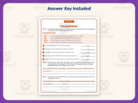 Precipitation Research Worksheet – 3rd Grade Environments Practice preview 3