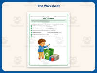 Prefix RE Worksheet – 2nd Grade Prefixes Practice + Answer Key preview 2