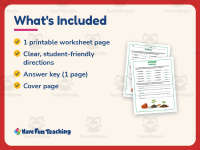 Prefixes List Worksheet – 5th Grade Grammar Practice + Answer Key preview 5