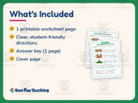 Prepositions in Sentences Worksheet – 1st Grade Grammar Practice preview 5