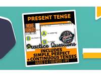 Present Tense Practice Questions - Grade 3-4 Grammar (PPT) preview