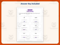Primer Sight Words Book – Kindergarten Dolch Words Practice preview 3
