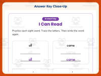 Primer Sight Words Book – Kindergarten Dolch Words Practice preview 7