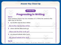 Progress in Writing Worksheet – 2nd Grade Essays & Lined Paper preview 7