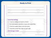 Progressing in Writing Worksheet – 2nd Grade Essays & Lined Paper preview 7