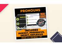 Pronouns Practice Questions - Grade 3-4 Grammar (PPT) preview