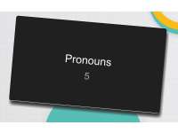 Pronouns Sample: Grammar Grades 3-4 (PPT) preview