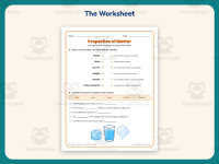 Properties of Matter Definitions Worksheet – 4th Grade Practice preview 2