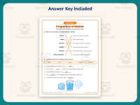 Properties of Matter Definitions Worksheet – 4th Grade Practice preview 3