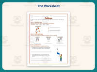 Pulleys Worksheet – 4th Grade Energy & Force Practice + Answer Key preview 2