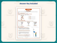Pulleys Worksheet – 4th Grade Energy & Force Practice + Answer Key preview 3