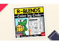 R-Blends Activity - Color by Code preview
