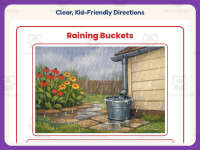 Raining Buckets Reading Comprehension Worksheet – 3rd Grade Weather preview 4