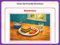 Ravenous Reading Comprehension Worksheet – 3rd Grade Practice preview 4