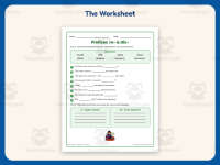 Re- and Dis- Prefixes Worksheet – 2nd Grade Grammar Practice preview 2