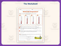Read a Thermometer Worksheet – 3rd Grade Measurement & Temperature preview 2