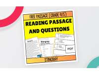 Reading Comprehension Nonfiction Set 5 Sample: Stingray (PDF) preview