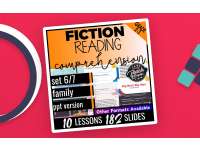 Reading Comprehension Passages Fiction Set 6 - Family (PPT) preview