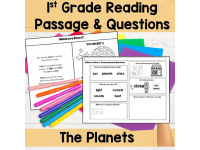 Reading Comprehension Passages First Grade: What are Stars? Reading preview