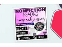 Reading Comprehension Passages Nonfiction Set 2 (PDF) preview