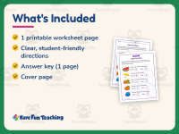 Reading One to One Words Worksheet – 1st Grade Fluency Practice preview 5