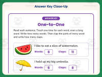 Reading One to One Words Worksheet – 1st Grade Fluency Practice preview 7