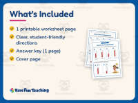 Reading Thermometers Worksheet – 2nd Grade Measurement & Temperature preview 5