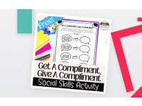 Receiving Compliments Worksheet – Social Skills for Kids preview