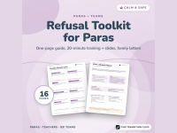 Refusal Toolkit for Paras + Teams (PDF + Slides) preview