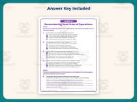 Remembering Your Order of Operations Reading Worksheet – 4th Grade preview 3
