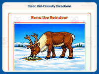 Rena the Reindeer Reading Comprehension Worksheet – 2nd Grade Animals preview 4
