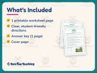Replacing Antonym Worksheet – 4th Grade Antonyms & Opposites Practice preview 5