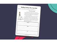 Retelling The Boy Who Cried Wolf Worksheet preview