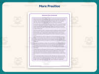 Retirement Party Reading Comprehension Worksheet – 4th Grade Practice preview 7