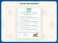 Rewriting Capitalization Worksheet – 2nd Grade Proper Nouns Practice preview 3