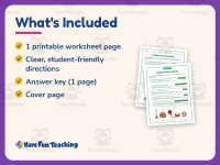Rewriting Subject Predicate Sentences Worksheet – 3rd Grade Practice preview 5