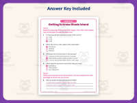 Rhode Island Worksheet – 3rd Grade States Practice + Answer Key preview 3
